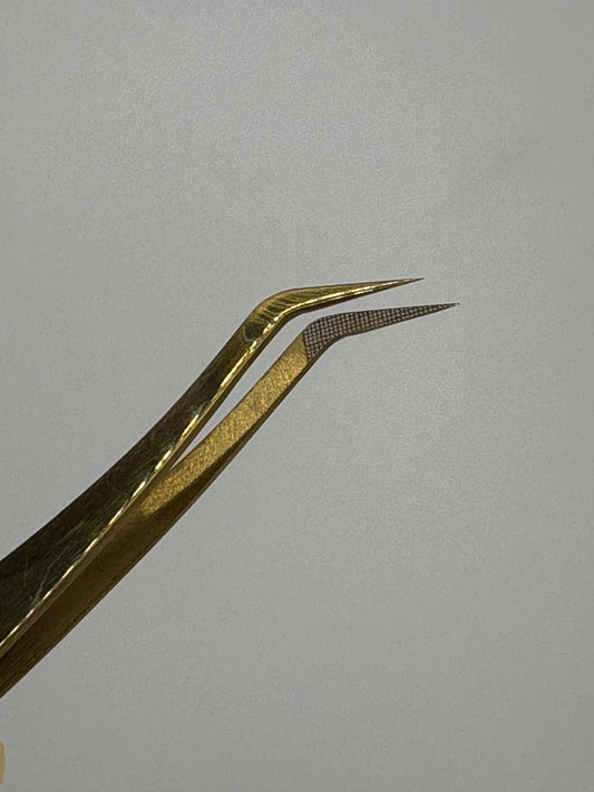 45 degree Tweezer Fibre Grip