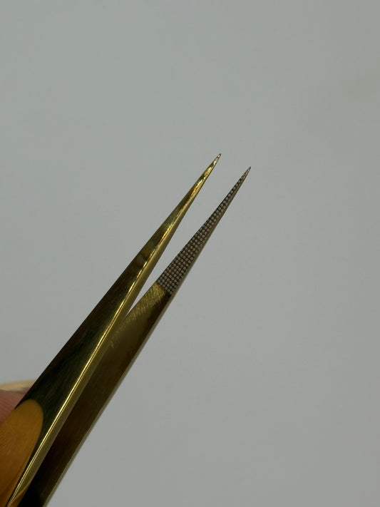 Straight Fibre Tip Tweezers