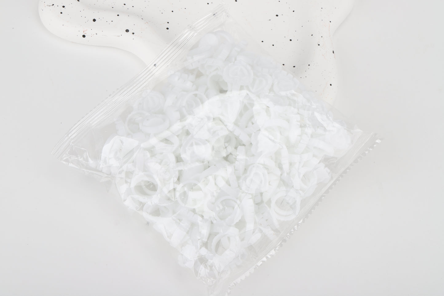 50 piece Flower Glue Rings