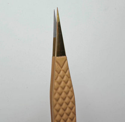 Straight Fibre Tip Tweezers
